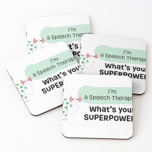 Item preview, I'm a Speech Therapist Superpower T-Shirt designed and sold by SmartPatterns.