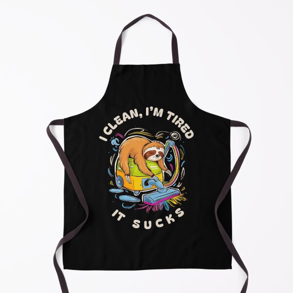 Item preview, I Clean, I'm Tired, It Sucks designed and sold by ZenZooVibes.