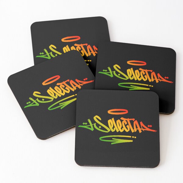 Item preview, Selecta Graffiti Tag Style Rasta Colors Reggae designed and sold by rastauniversity.