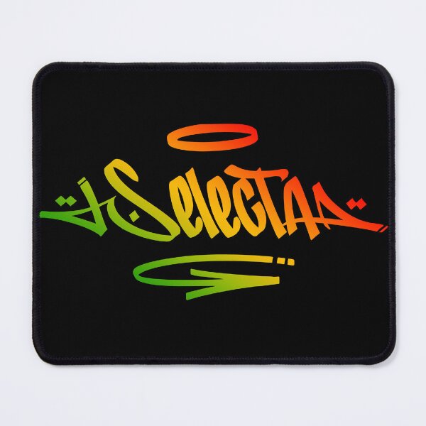 Item preview, Selecta Graffiti Tag Style Rasta Colors Reggae designed and sold by rastauniversity.