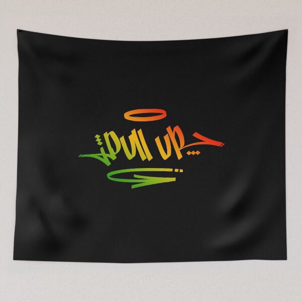 Item preview, Pull Up Graffiti Tag Style Rasta Colors Reggae designed and sold by rastauniversity.