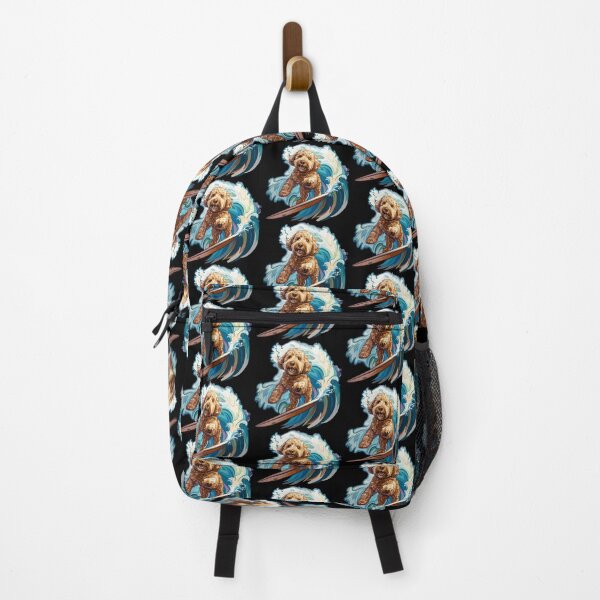 Item preview, Surfing Goldendoodle designed and sold by VelvetRoom.