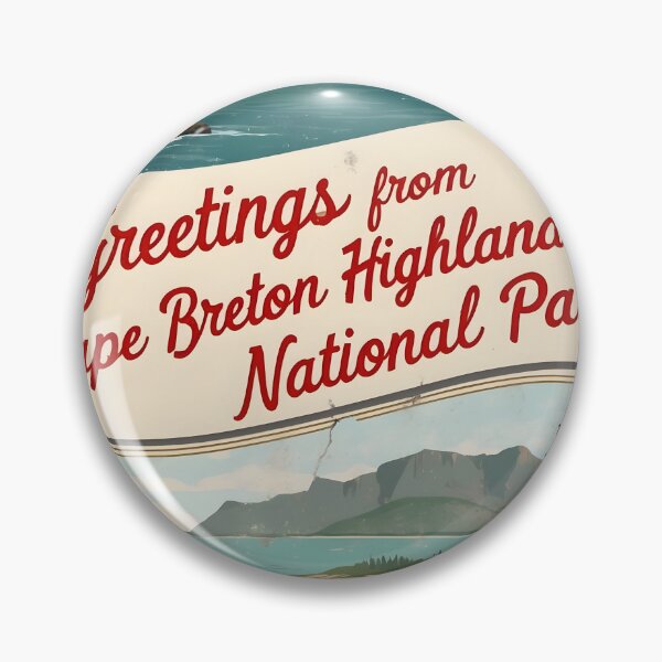 Item preview, Cape Breton Highlands National Park Canada Postcard Vintage Travel Retro designed and sold by TravelPostcardGems.