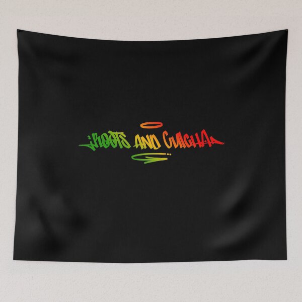 Item preview, Roots and Culcha Graffiti Tag Style Rasta Colors Reggae designed and sold by rastauniversity.