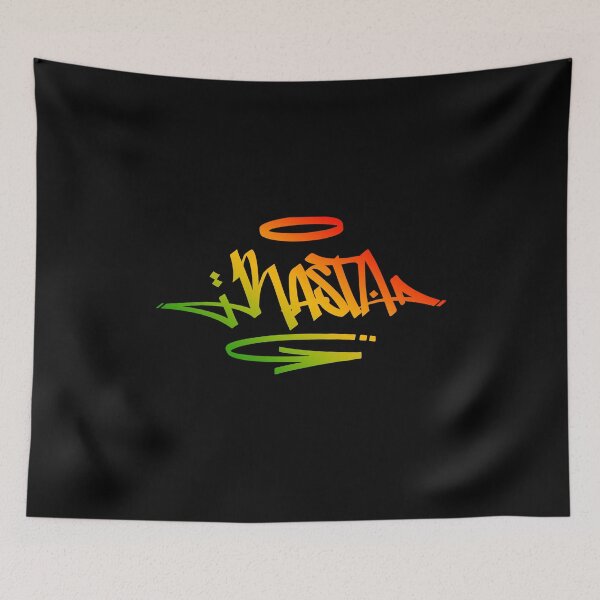 Item preview, Rasta Graffiti Tag Style Rasta Colors Reggae designed and sold by rastauniversity.