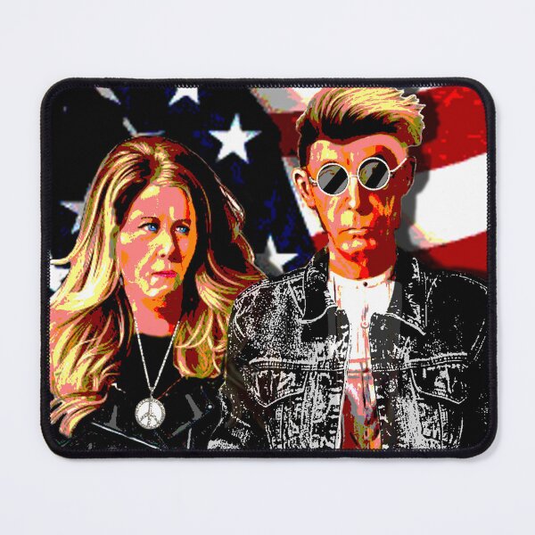 Item preview, New Twist on American Gothic Parody Pop Art designed and sold by dpenn.