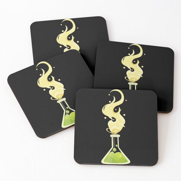 Item preview, Green Conical flask for a chemical experiment designed and sold by Art-of-Rory.