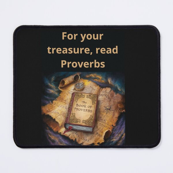Item preview, For your treasure, read Proverbs designed and sold by PrintaProverb.