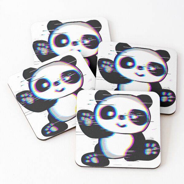 Item preview, Panda Glitch  designed and sold by Wolagno.