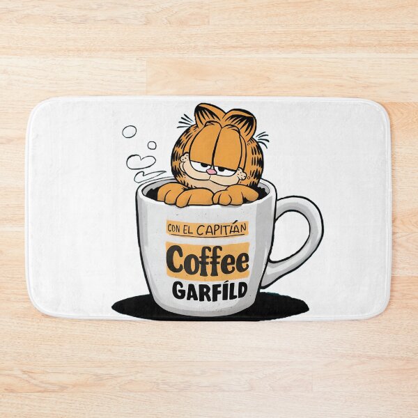 Item preview, Captain Coffee Garfield - Whimsical Cat Mug Design designed and sold by DRESSED-UP-CUBS.