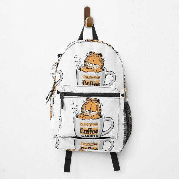 Item preview, Captain Coffee Garfield - Whimsical Cat Mug Design designed and sold by DRESSED-UP-CUBS.
