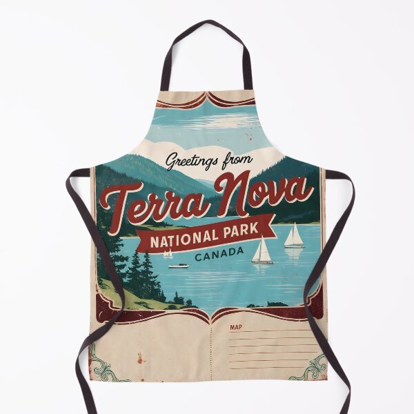Item preview, Terra Nova National Park Canada Postcard Vintage Travel Retro designed and sold by TravelPostcardGems.