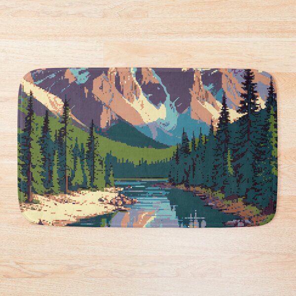 Item preview, Pixel Banff National Park designed and sold by NaturePixel.