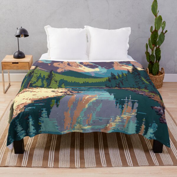 Item preview, Pixel Banff National Park designed and sold by NaturePixel.
