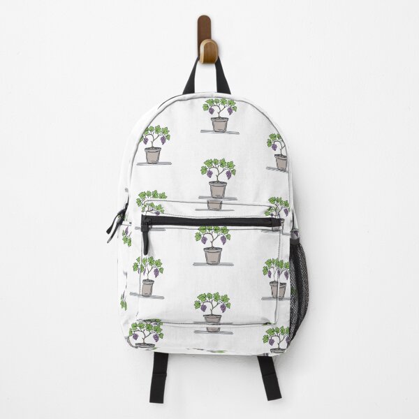 Item preview, A vine in a pot that is bearing grapes designed and sold by rasagamastore.