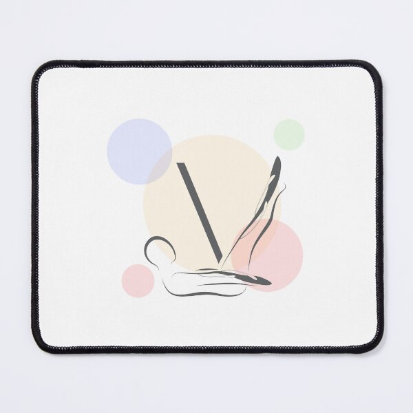 Item preview, Letter V Pilates Pose designed and sold by sashica.