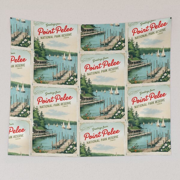Item preview, Point Pelee National Park Canada Postcard Vintage Travel Retro designed and sold by TravelPostcardGems.