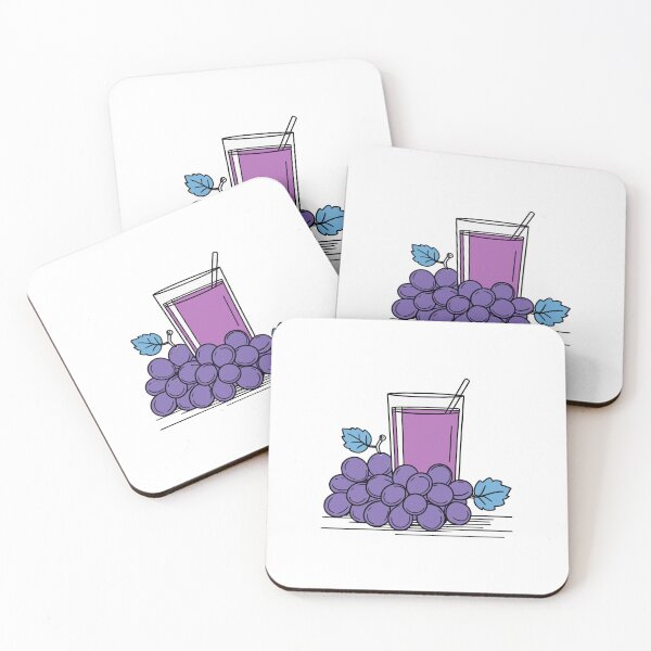 Item preview, a glass grape juice with an grapes designed and sold by rasagamastore.