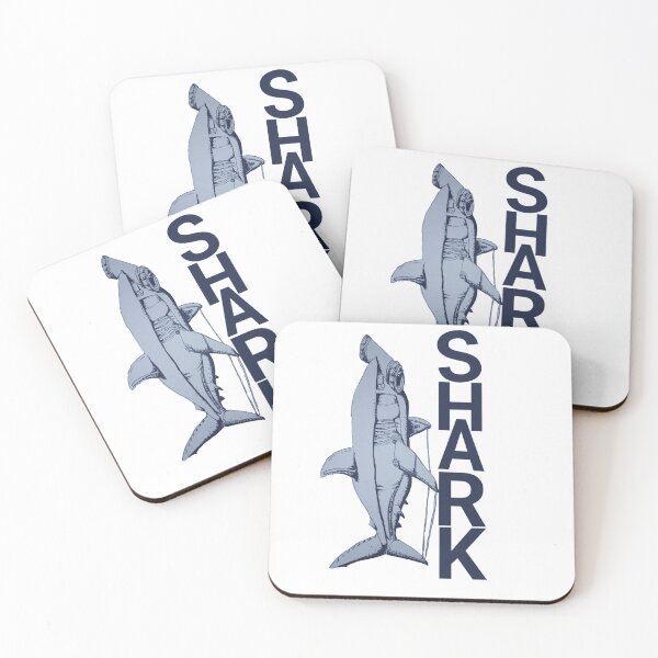 Item preview, Mecanical hammer head Shark illustration  designed and sold by Emily2308.