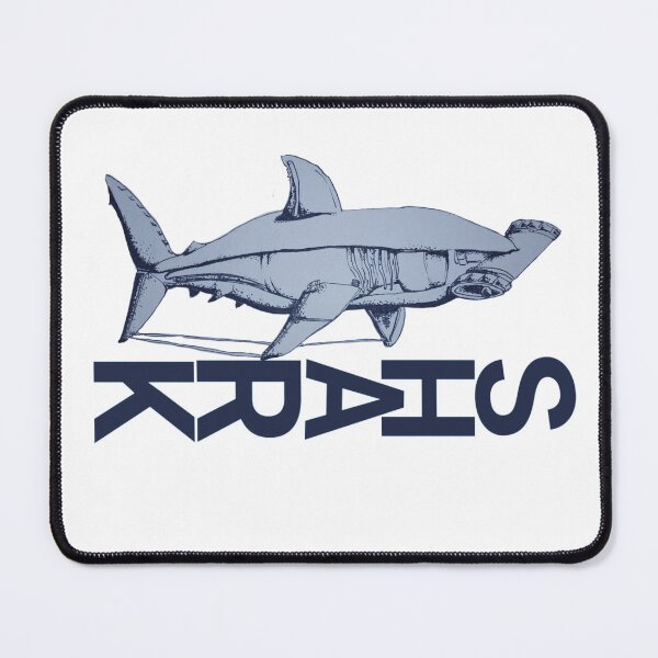 Item preview, Mecanical hammer head Shark illustration designed and sold by Emily2308.