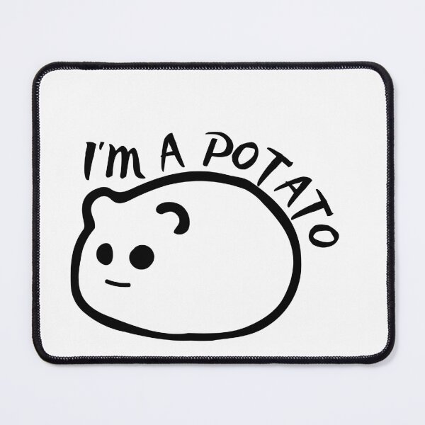 Item preview,  Black and white I'm a potato  designed and sold by ZMaria.