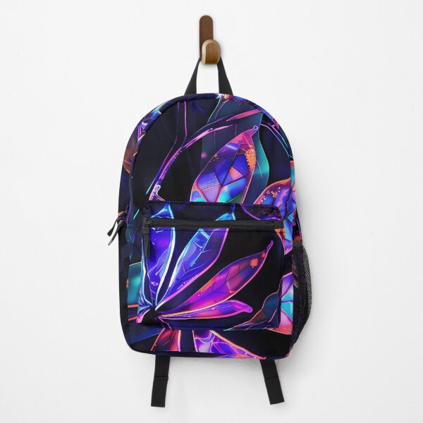 Item preview, “Neon Jungle: Bioluminescent Flora Patterns” designed and sold by Art-Vortex-fr.