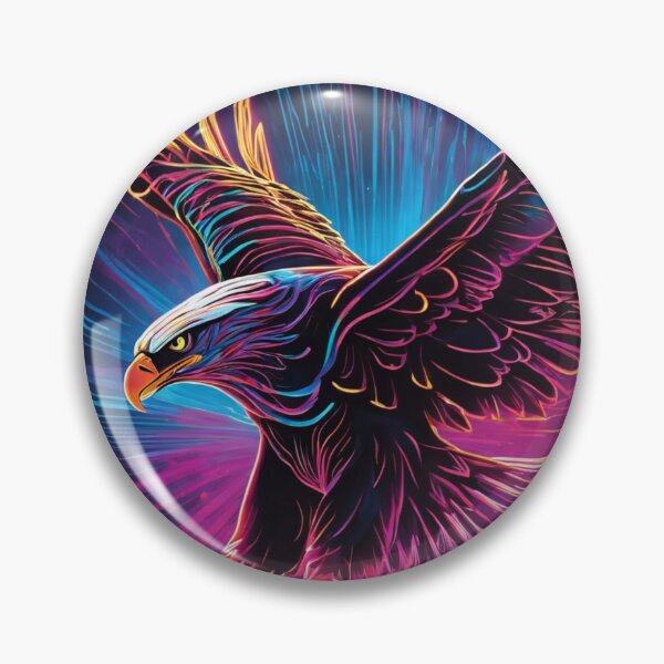 Item preview, Neon Eagle designed and sold by TrendyGalaxy.