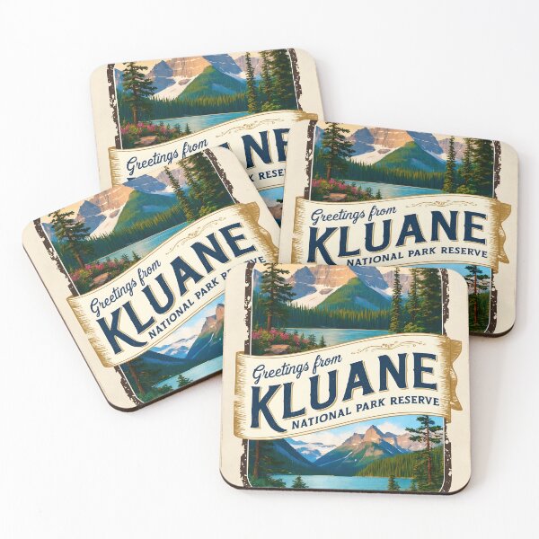 Item preview, Kluane National Park Canada Postcard Vintage Travel Retro designed and sold by TravelPostcardGems.