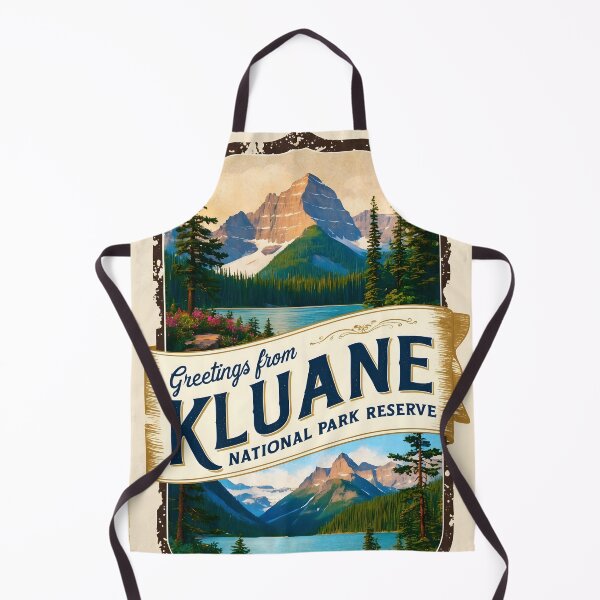 Item preview, Kluane National Park Canada Postcard Vintage Travel Retro designed and sold by TravelPostcardGems.