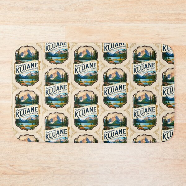 Item preview, Kluane National Park Canada Postcard Vintage Travel Retro designed and sold by TravelPostcardGems.