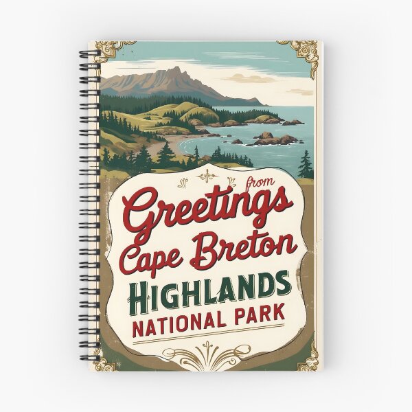 Item preview, Cape Breton Highlands National Park Canada Postcard Vintage Travel Retro designed and sold by TravelPostcardGems.