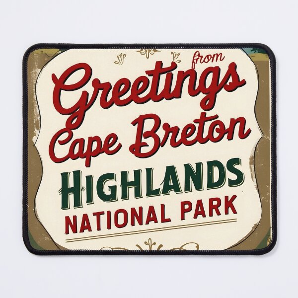 Item preview, Cape Breton Highlands National Park Canada Postcard Vintage Travel Retro designed and sold by TravelPostcardGems.