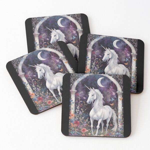 Item preview, The Gothic Garden “Unicorn VI” designed and sold by UnicornAndRaven .