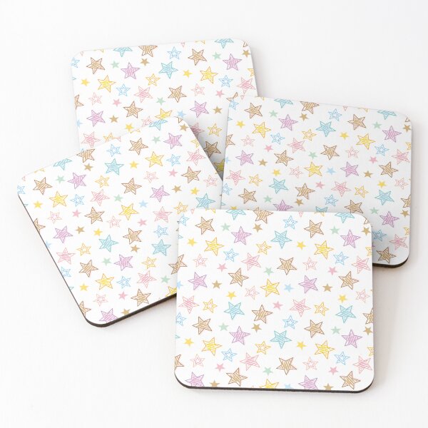Item preview, colorful stars pattern designed and sold by illustrational0.