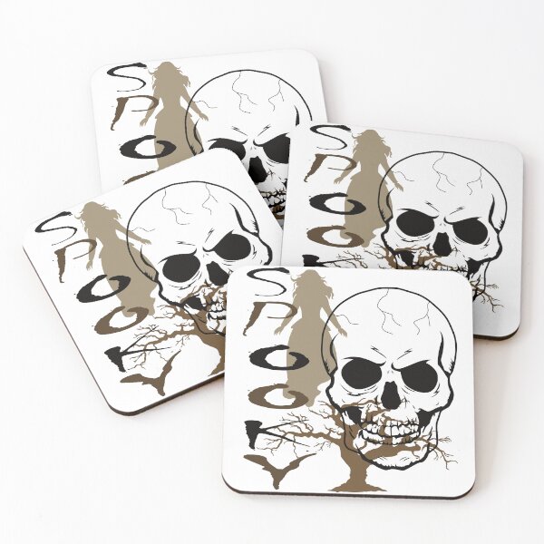 Item preview, Spooky,Skeleton Head,Floating Witch. designed and sold by MiPa78.