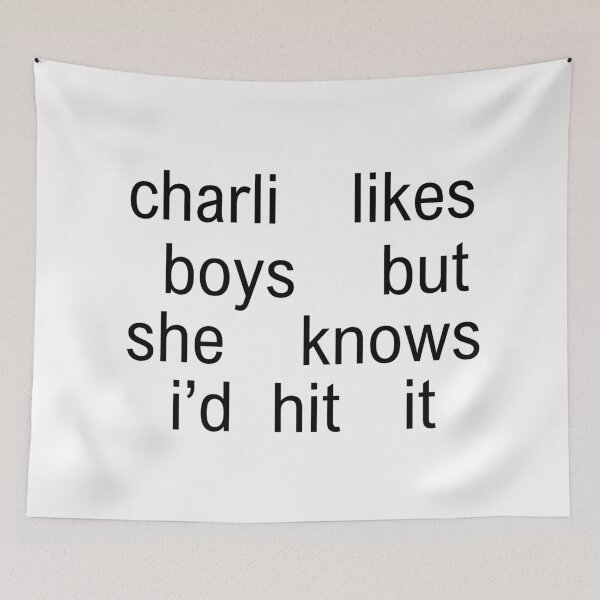 Item preview, charli likes boys but she knows i'd hit it designed and sold by manuelbyvanessa.