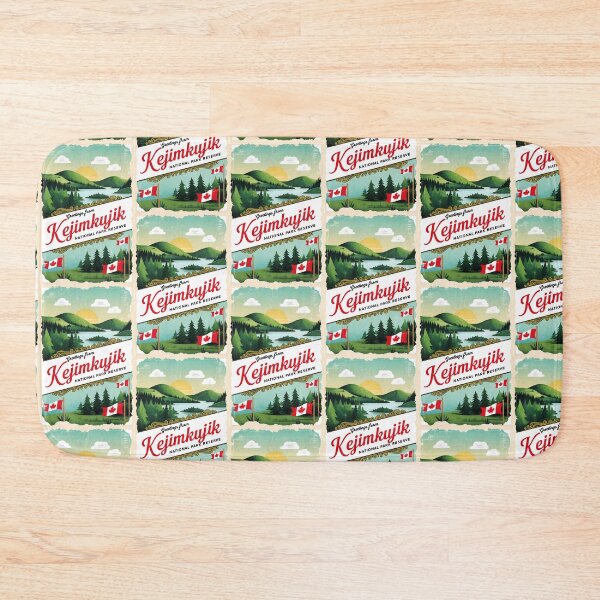 Item preview, Kejimkujik National Park Canada Postcard Vintage Travel Retro designed and sold by TravelPostcardGems.