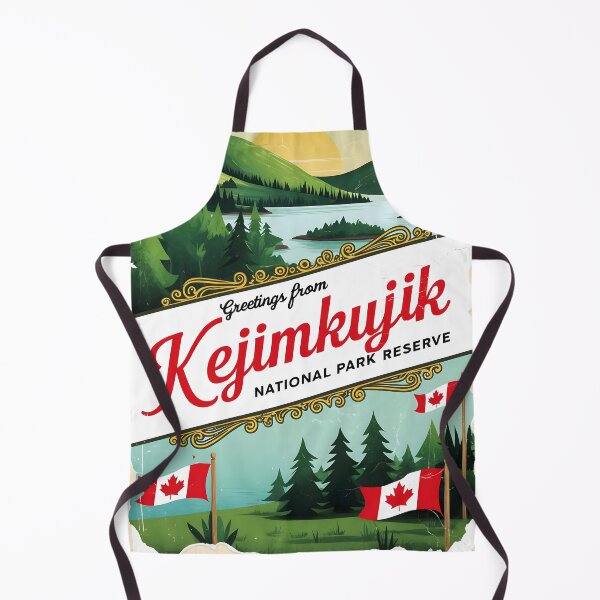 Item preview, Kejimkujik National Park Canada Postcard Vintage Travel Retro designed and sold by TravelPostcardGems.