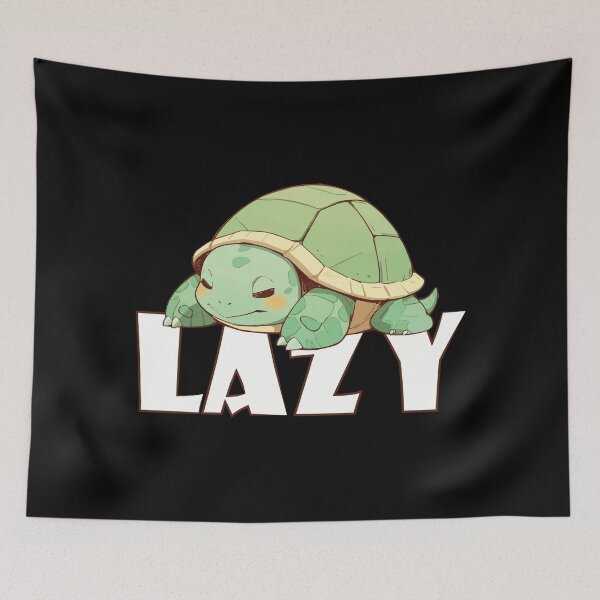 Item preview, Lazy Turtle designed and sold by Getup-clothing.