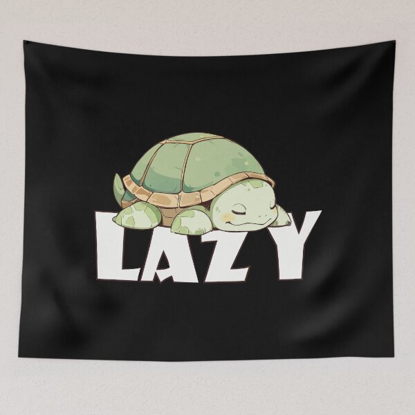 Item preview, Lazy Turtle designed and sold by Getup-clothing.