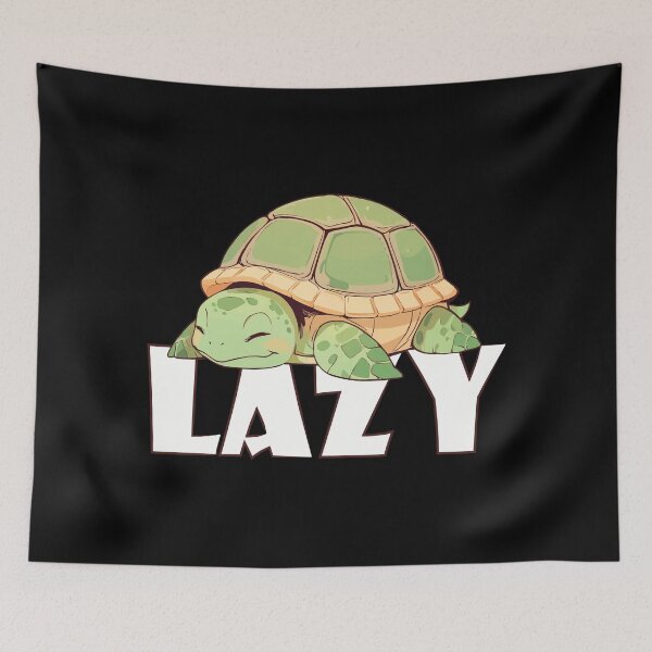 Item preview, Lazy Turtle designed and sold by Getup-clothing.