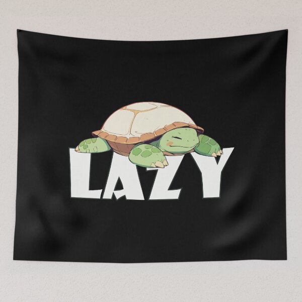 Item preview, Lazy Turtle designed and sold by Getup-clothing.