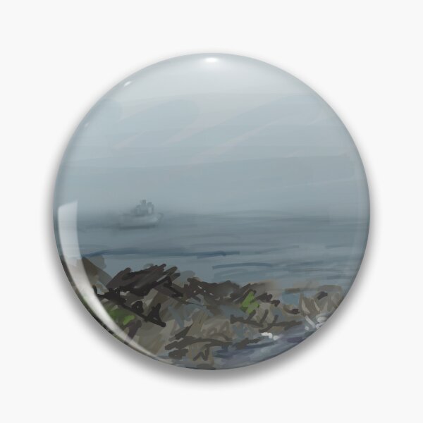 Item preview, Misty Morning on the Scottish Shore designed and sold by willowwinkle.