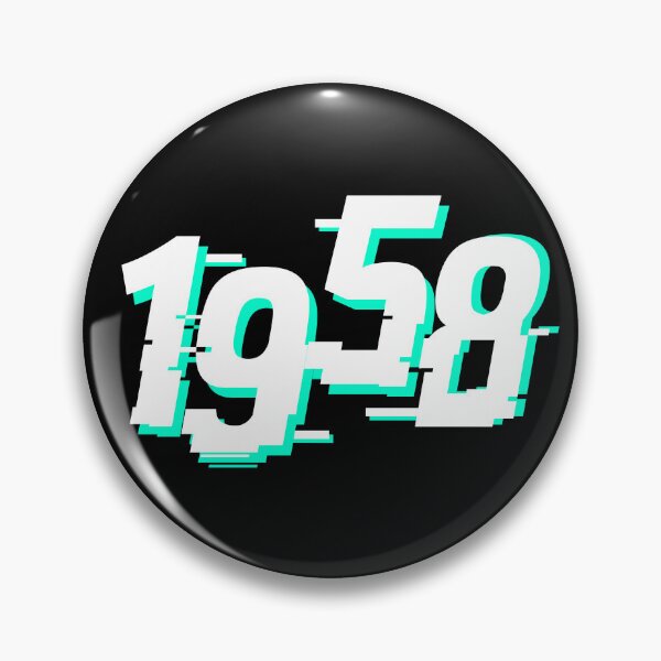 Item preview, 1958 Birthday Year designed and sold by NumbersFort.