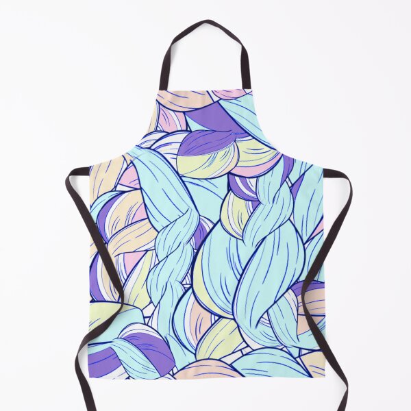 Item preview, blue braids pattern designed and sold by illustrational0.