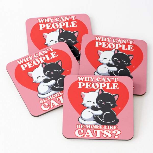 Item preview, Cats Hugging | Be More Cat designed and sold by McThingummy.