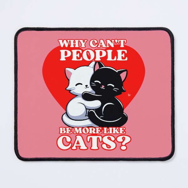 Item preview, Cats Hugging | Be More Cat designed and sold by McThingummy.