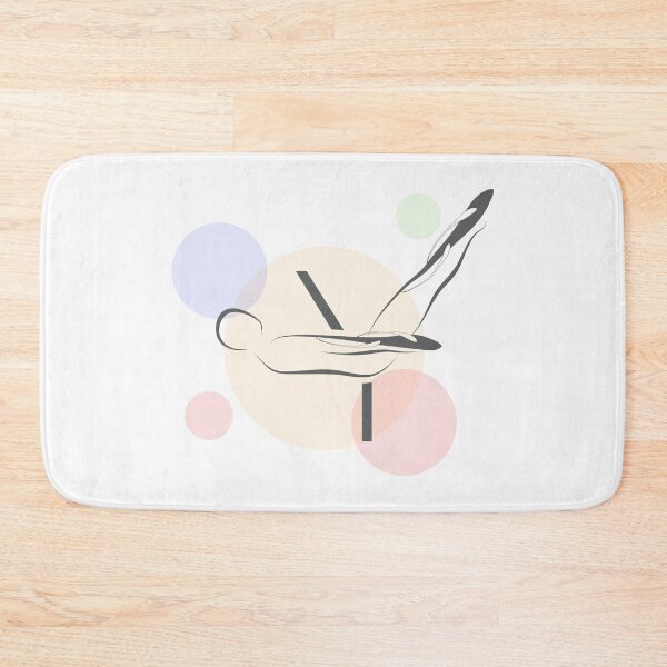 Item preview, Letter Y Pilates Pose designed and sold by sashica.