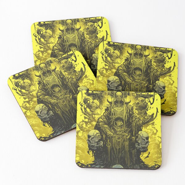 Item preview, Cyberpunk God Omnissiah Futuristic Apocalypse designed and sold by Nightarcade.