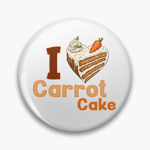 Item preview, I Love Carrot Cake designed and sold by DigitalToast.